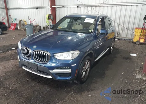 2021 BMW X3 xDrive30I from USA, damaged, VIN 5UXTY5C00M9E33061